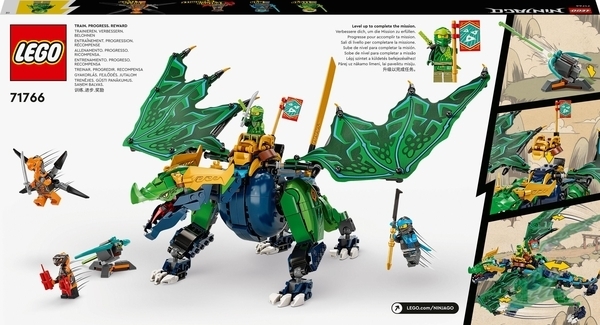Конструктор LEGO Ninjago Легендарний дракон Ллойда, 747 деталей (71766) - Pampik - 4