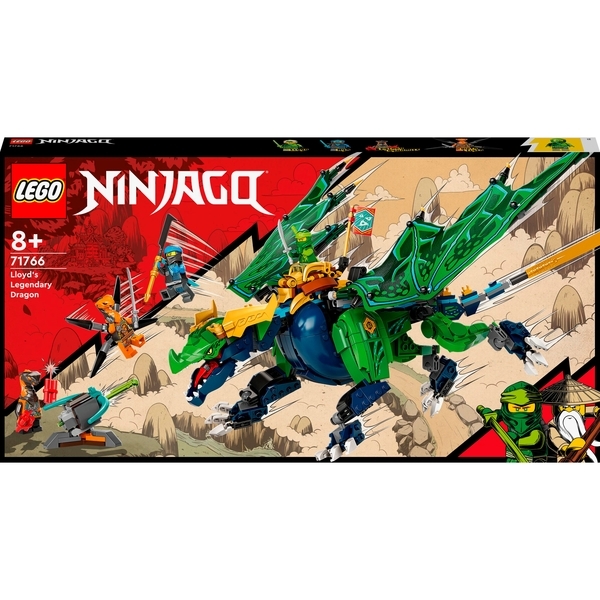 Конструктор LEGO Ninjago Легендарний дракон Ллойда, 747 деталей (71766) - Pampik