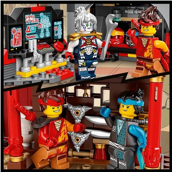 Конструктор LEGO Ninjago Храм-додзе ніндзя, 1394 деталі (71767) - Pampik - 10