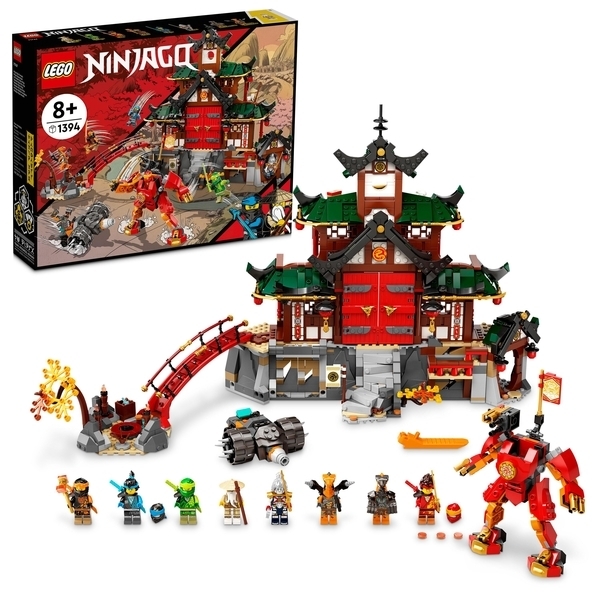 Конструктор LEGO Ninjago Храм-додзе ніндзя, 1394 деталі (71767) - Pampik - 2