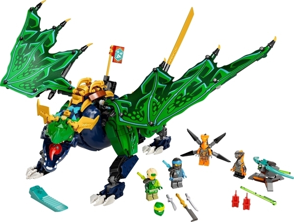 Конструктор LEGO Ninjago Легендарний дракон Ллойда, 747 деталей (71766) - Pampik - 3
