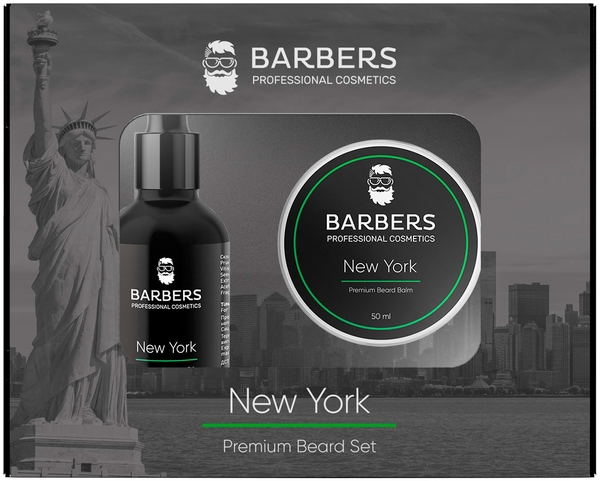 Набір для догляду за бородою Barbers New York, 80 мл - Pampik - 2