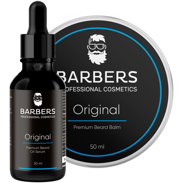 Набір для догляду за бородою Barbers Original, 80 мл - Pampik