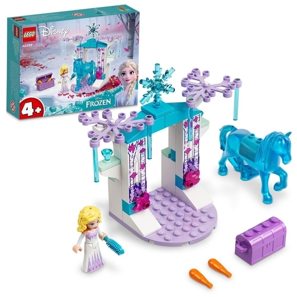 Конструктор LEGO Disney Princess Ледяная конюшня Эльзы и Нокка, 53 детали (43209) - Pampik - 2