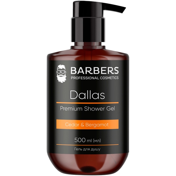 Гель для душа Barbers Dallas, 500 мл - Pampik