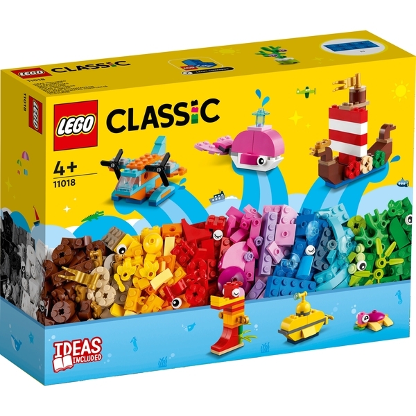 Конструктор LEGO Classic Творческое веселье в океане, 333 детали (11018) - Pampik