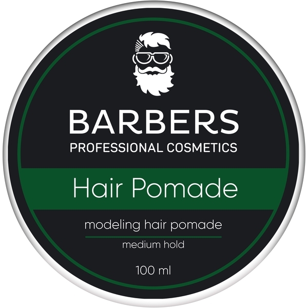 Помада для волос Barbers Modeling Hair Pomade Medium Hold, 100 мл - Pampik - 2