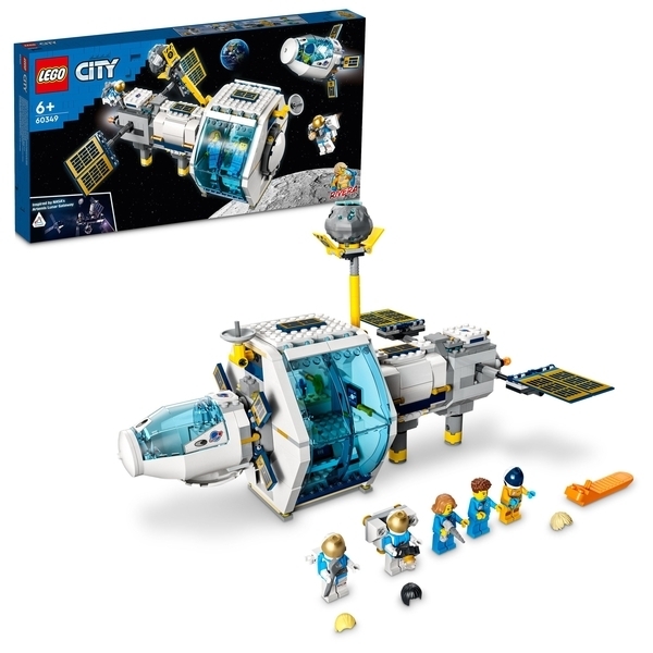 Конструктор LEGO City Місячна космічна станція, 500 деталей (60349) - Pampik - 2