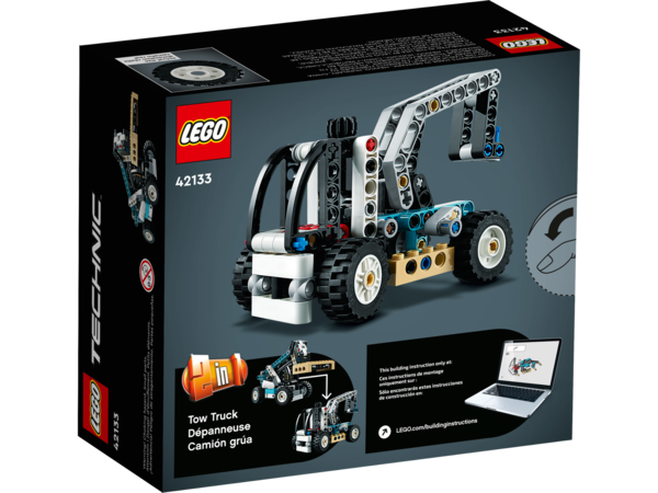Конструктор LEGO Technic Телескопічний навантажувач, 143 деталей (42133) - Pampik - 3