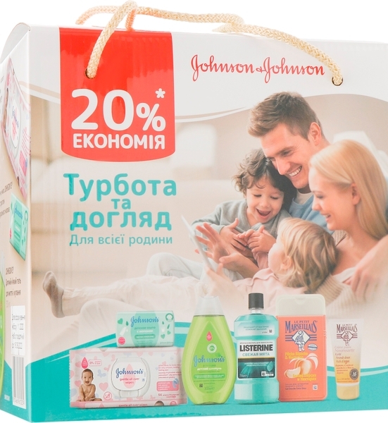 Подарочный набор Johnson’s Очищение и уход для всей семьи - Pampik - 15
