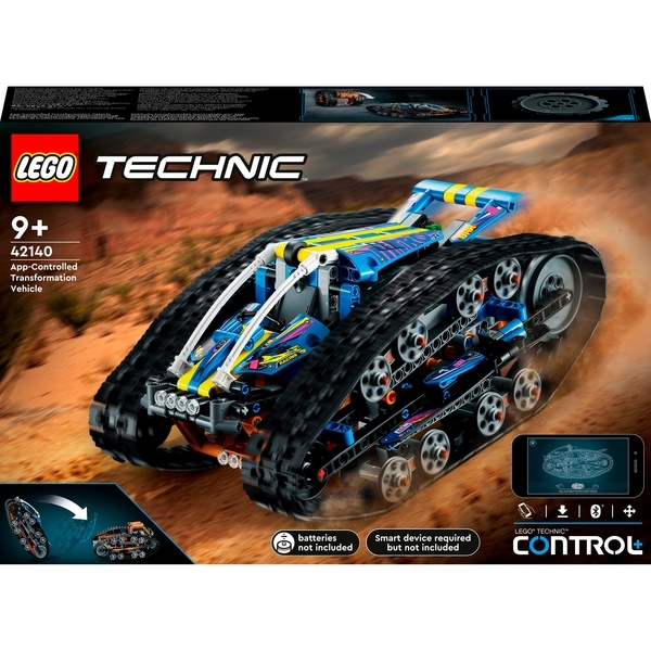 Конструктор LEGO Technic Машина-трансформер на дистанційному управлінні, 772 деталі (42140) - Pampik