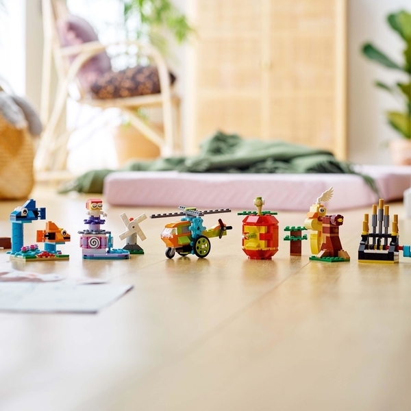 Конструктор LEGO Classic Кубики и функции, 500 деталей (11019) - Pampik - 7