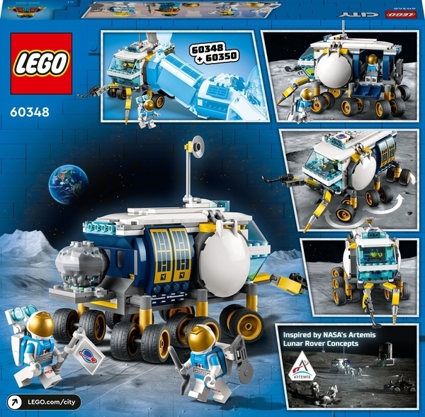 Конструктор LEGO City Луноход, 275 деталей (60348) - Pampik - 4