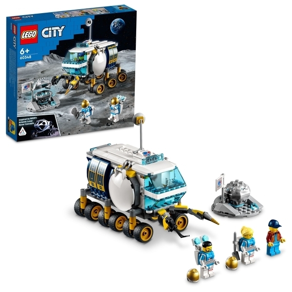 Конструктор LEGO City Луноход, 275 деталей (60348) - Pampik - 2