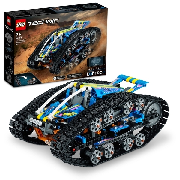 Конструктор LEGO Technic Машина-трансформер на дистанційному управлінні, 772 деталі (42140) - Pampik - 2