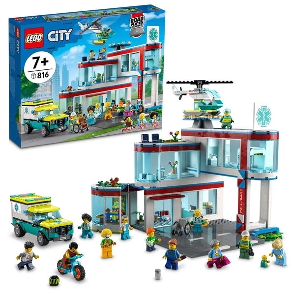 Конструктор LEGO City Лікарня, 816 деталей (60330) - Pampik - 2