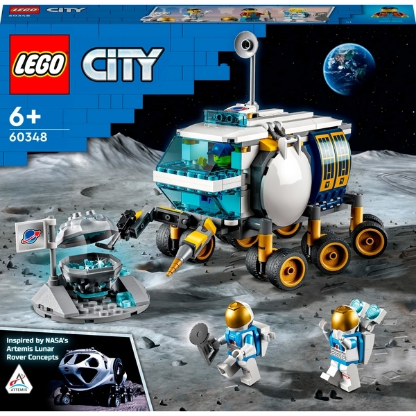Конструктор LEGO City Луноход, 275 деталей (60348) - Pampik