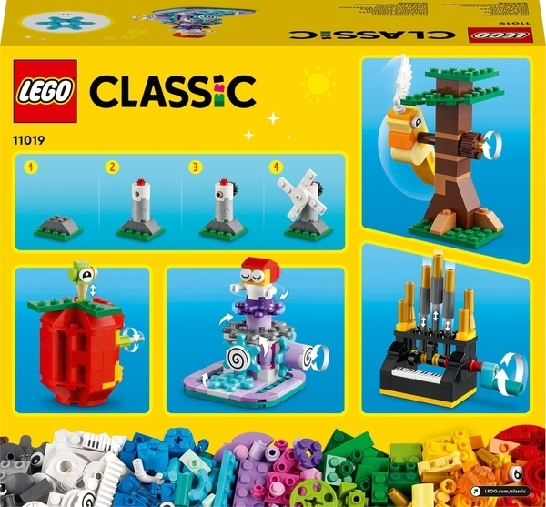 Конструктор LEGO Classic Кубики и функции, 500 деталей (11019) - Pampik - 4