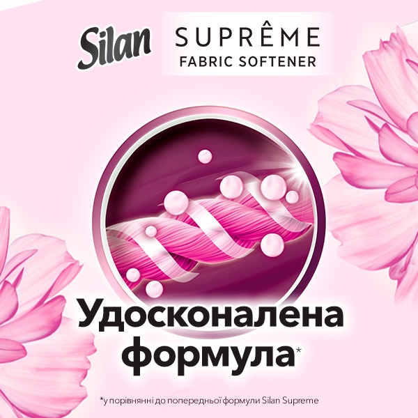 Ополіскувач для білизни Silan Supreme Романтика, 1,2 л - Pampik - 4