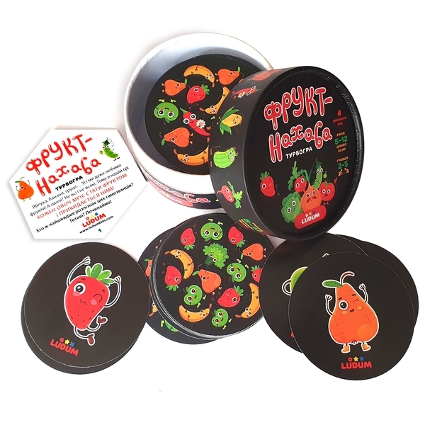 Настільна гра Ludum Антискука Фрукт-нахаба Mini (LG2045-55) - Pampik