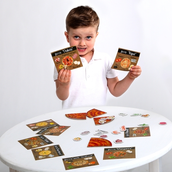 Магнітна настільна гра Magdum Піца (ML4031-27 EN) - Pampik - 14