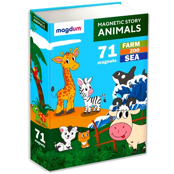 Набор магнитов Magdum Магнитная история Животные (ML4032-01 EN) - Pampik