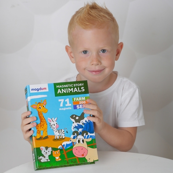 Набор магнитов Magdum Магнитная история Животные (ML4032-01 EN) - Pampik - 7