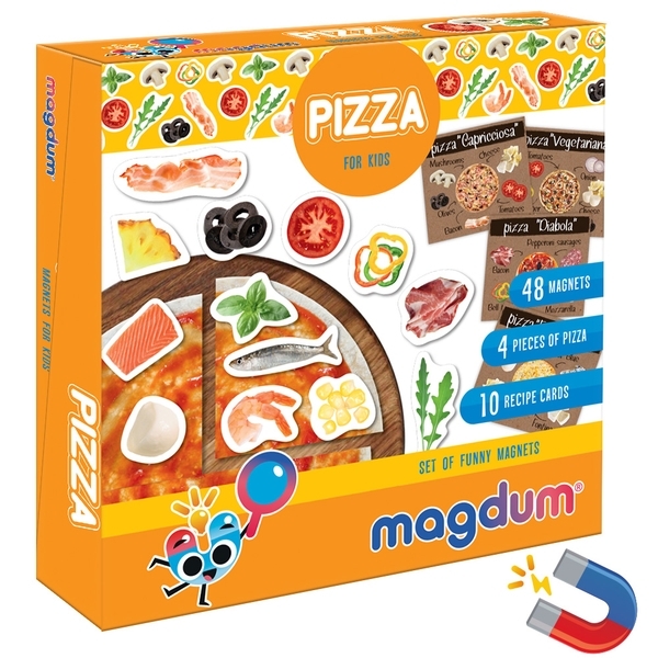 Магнітна настільна гра Magdum Піца (ML4031-27 EN) - Pampik - 2