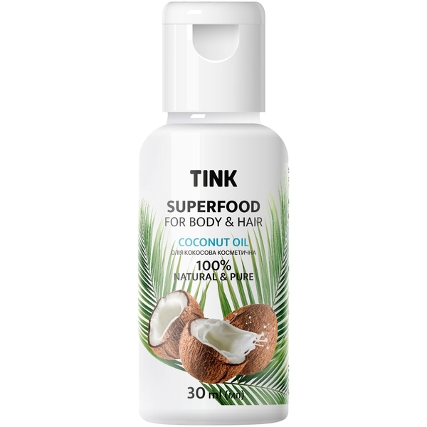 Кокосове масло косметичне Tink Coconut Oil, 30 мл - Pampik