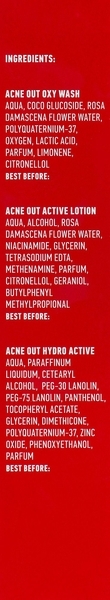 Набір Biotrade Acne Out 3 в 1 для жирної та проблемної шкіри та шкіри з акне 60 мл + 60 мл + 50 мл - Pampik - 24
