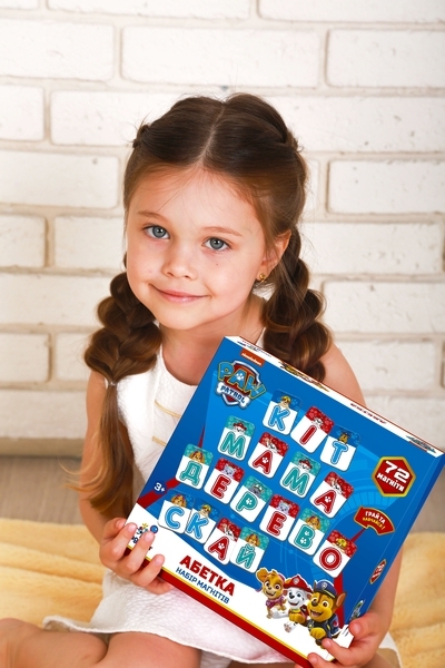 Набор магнитов Magdum Щенячий патруль Алфавит (ML4034-12) - Pampik - 7