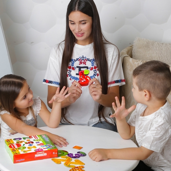 Набір магнітів Magdum Цифри (ML4031-38 EN) - Pampik - 10