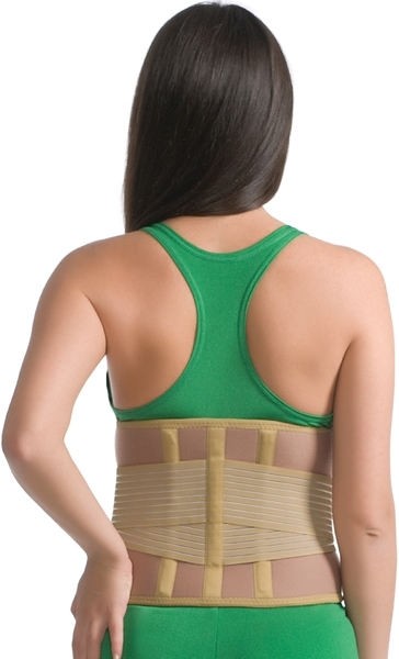 Корсет ортопедичний MedTextile, неопреновий, р.XXXL/XXXXL, бежевий - Pampik - 2