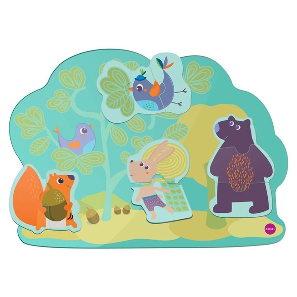 Настінна іграшка Oribel Veritiplay Веселий кролик та його друзі (OR800-90001) - Pampik - 2