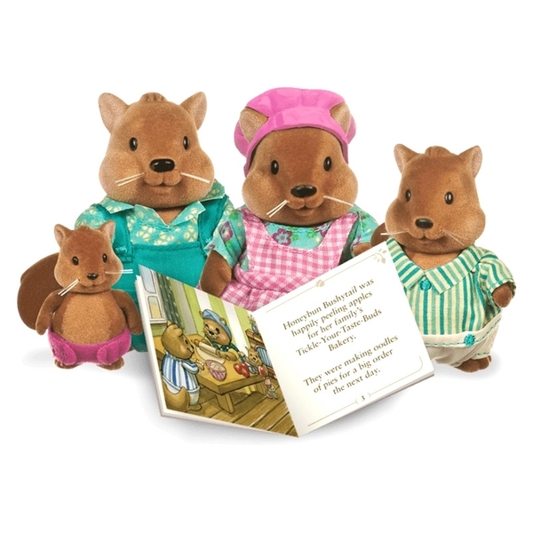 Набір фігурок Lil Woodzeez Сім'я Білок (6008Z) - Pampik