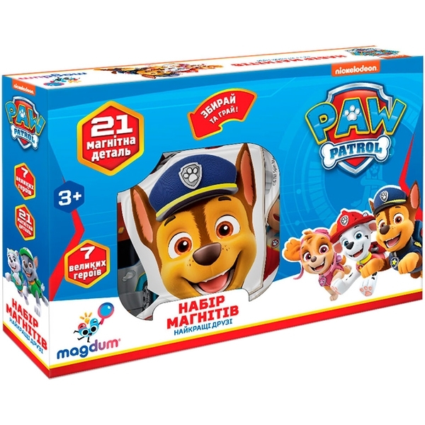 Набір магнітів Magdum Щенячий патруль Найкращі друзі (ML4034-31) - Pampik - 5