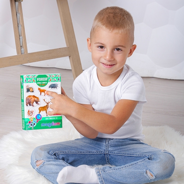 Набор магнитов Magdum Лесные жители Фото (ML4031-29 EN) - Pampik - 6