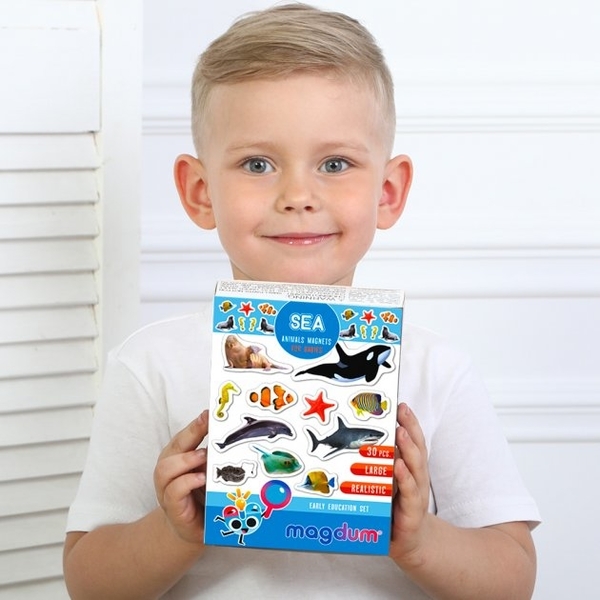 Набір магнітів Magdum Морські фото (ML4031-28 EN) - Pampik - 8