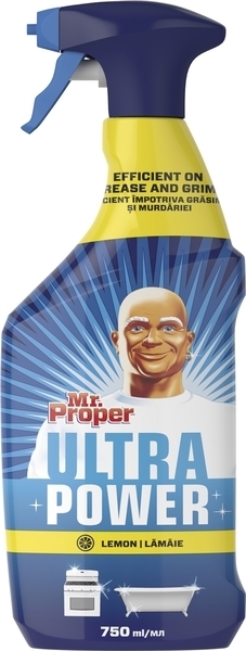 Універсальний спрей Mr. Proper Ultra Power Лимон, 750 мл - Pampik