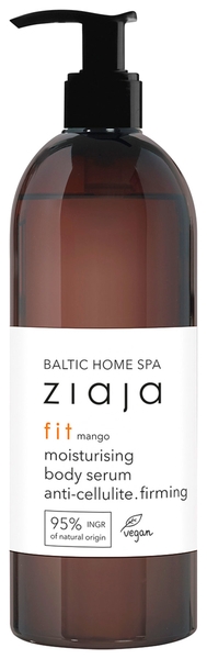 Антицеллюлитная сыворотка для тела Ziaja Увлажняющая и укрепляющая, 400 мл - Pampik