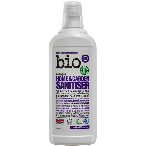Універсальний дезінфікуючий засіб для видалення запаху Bio-D Home & Garden Sanitiser, 750 мл - Pampik
