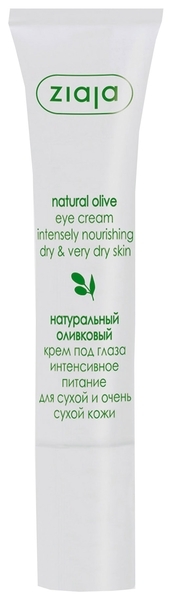 Натуральний крем навколо очей Ziaja Оливковий, 15 мл - Pampik