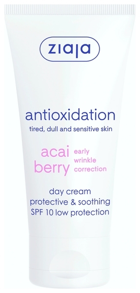Денний крем Ziaja Ягоди асаї SPF10, 50 мл - Pampik
