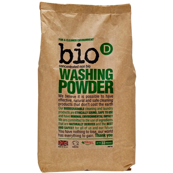 Концентрований екологічний пральний порошок Bio-D Washing Powder, 2 кг - Pampik