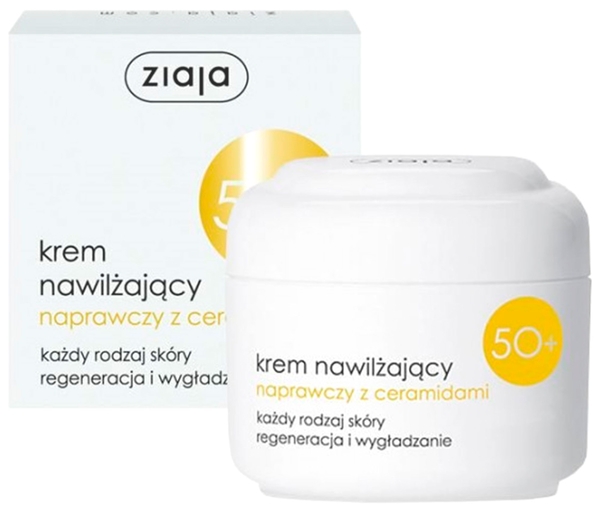 Питательный крем Ziaja Против морщин 50+, 50 мл - Pampik