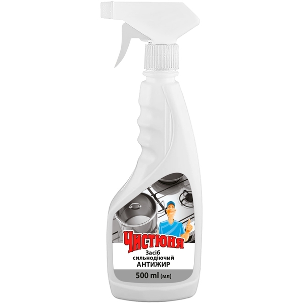Засіб сильнодіючий Чистюня Антижир, 500 мл - Pampik