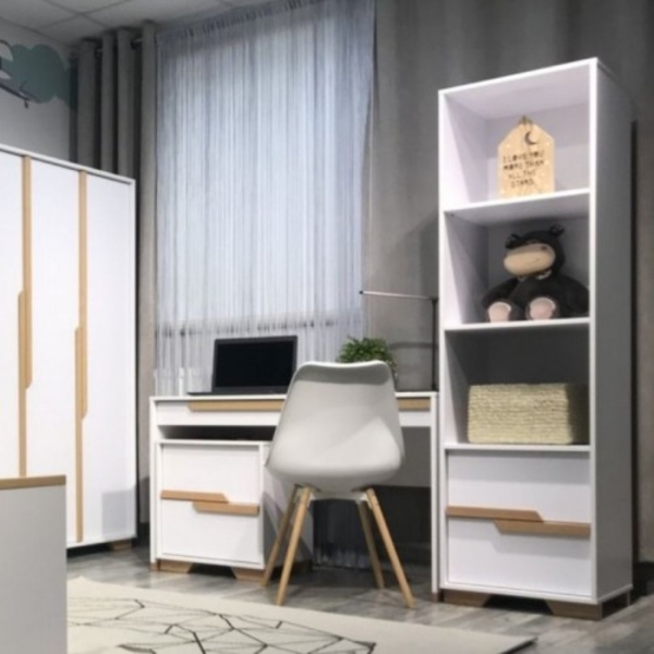 Пенал Верес 450 Сиэтл, бело-буковый (38.43.2.15) - Pampik - 4