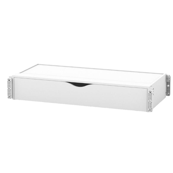 Ящик з поздовжнім маятником Верес для ліжечок ЛД-12 на ніжках, білий (40.41.1.06) - Pampik