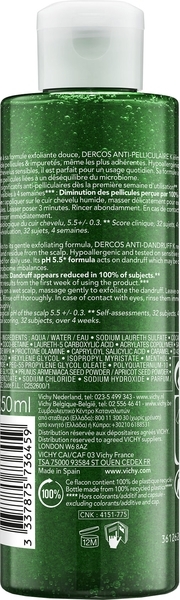 Шампунь-скраб Vichy Dercos, для глубокого очищения кожи головы и волос, 250 мл - Pampik - 2