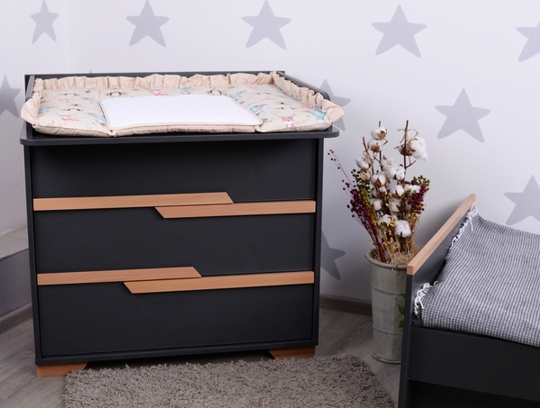 Комод Верес 900 Сиэтл, темно-серый (33.2.37.2.16) - Pampik - 10